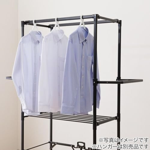 NITORI (NITORI) Foldable Large Capacity Indoor Clothes Dryer, Black, FC08 2112200000075