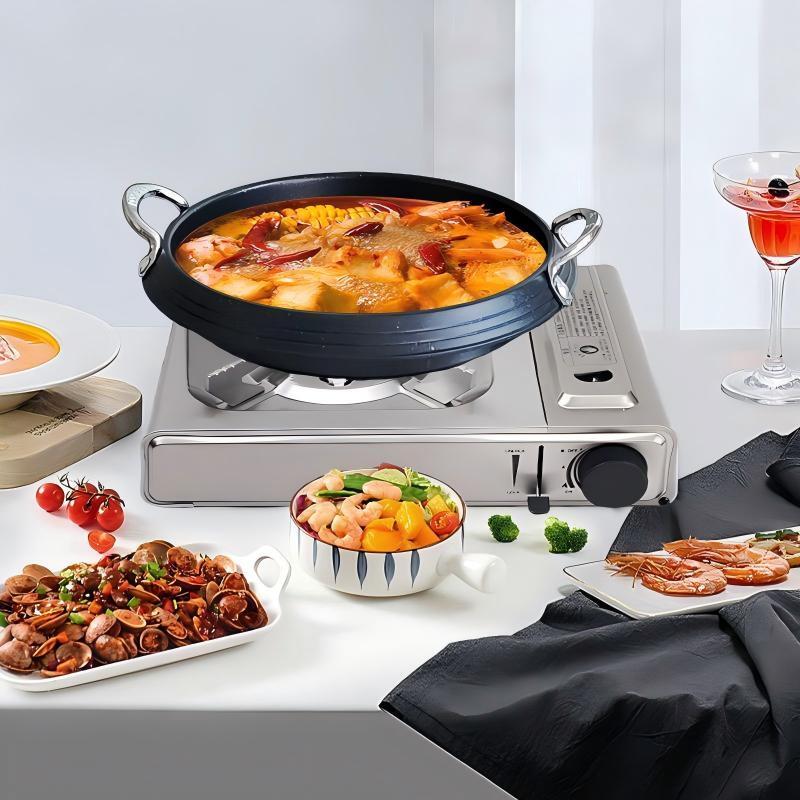 Portable Stainless Steel Camping Cassette Stove