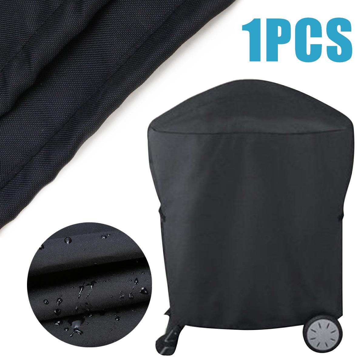 Waterproof UV-Resistant Grill Cover for Weber Q1000/Q2000 Series, 54x76x69cm 54*76*69cm чёрный