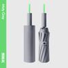 12-Bone New Automatic Umbrella Vinyl Sunscreen Weather and Rain Dual-purpose Three-fold Brushable Umbrella