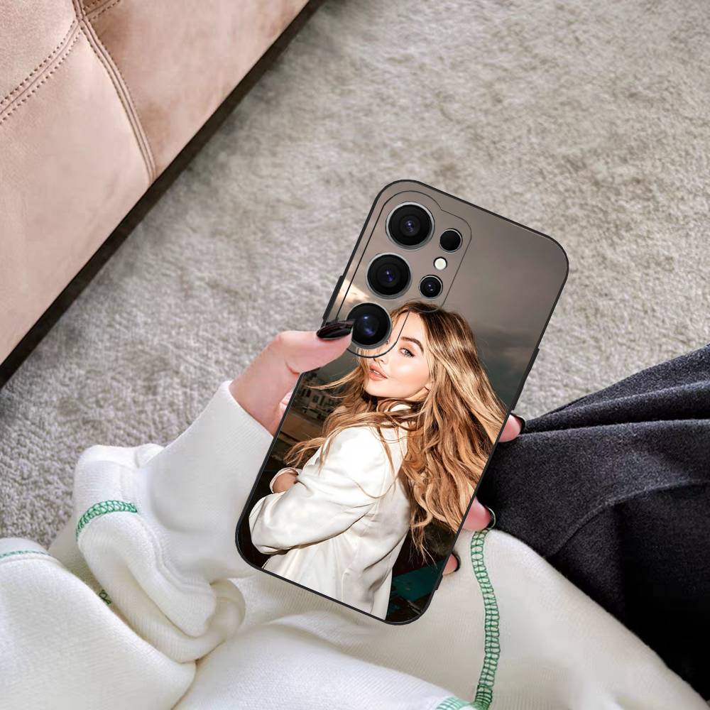 

Singer S-Sabrina C-Carpenter Phone Case For Samsung S 24 Fe 25 Ultra Plus 20 Lite 21 30 22 23 24 22 Ultra 5G Fundas Samsung S21