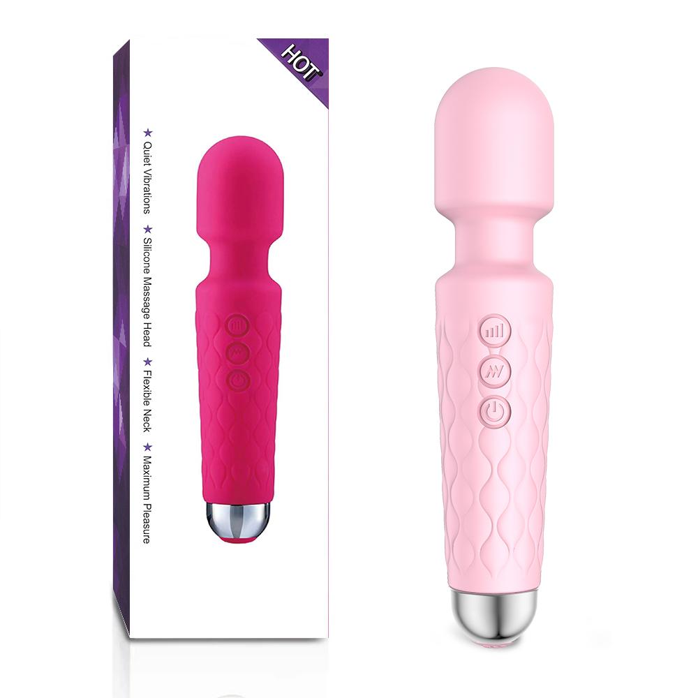 20 Modes Av Stick Vibrator Sex Toys For Women Clitoral Stimulation Massager G Spot Vibrator Masturbators Sexy Toys Adult Product