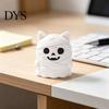 Miniature Cat Figure 3D Printed Mummy Figurine, Cute Bandaged Kitten Statue for Halloween Tabletop Detailed Collectible Decoration, Compact