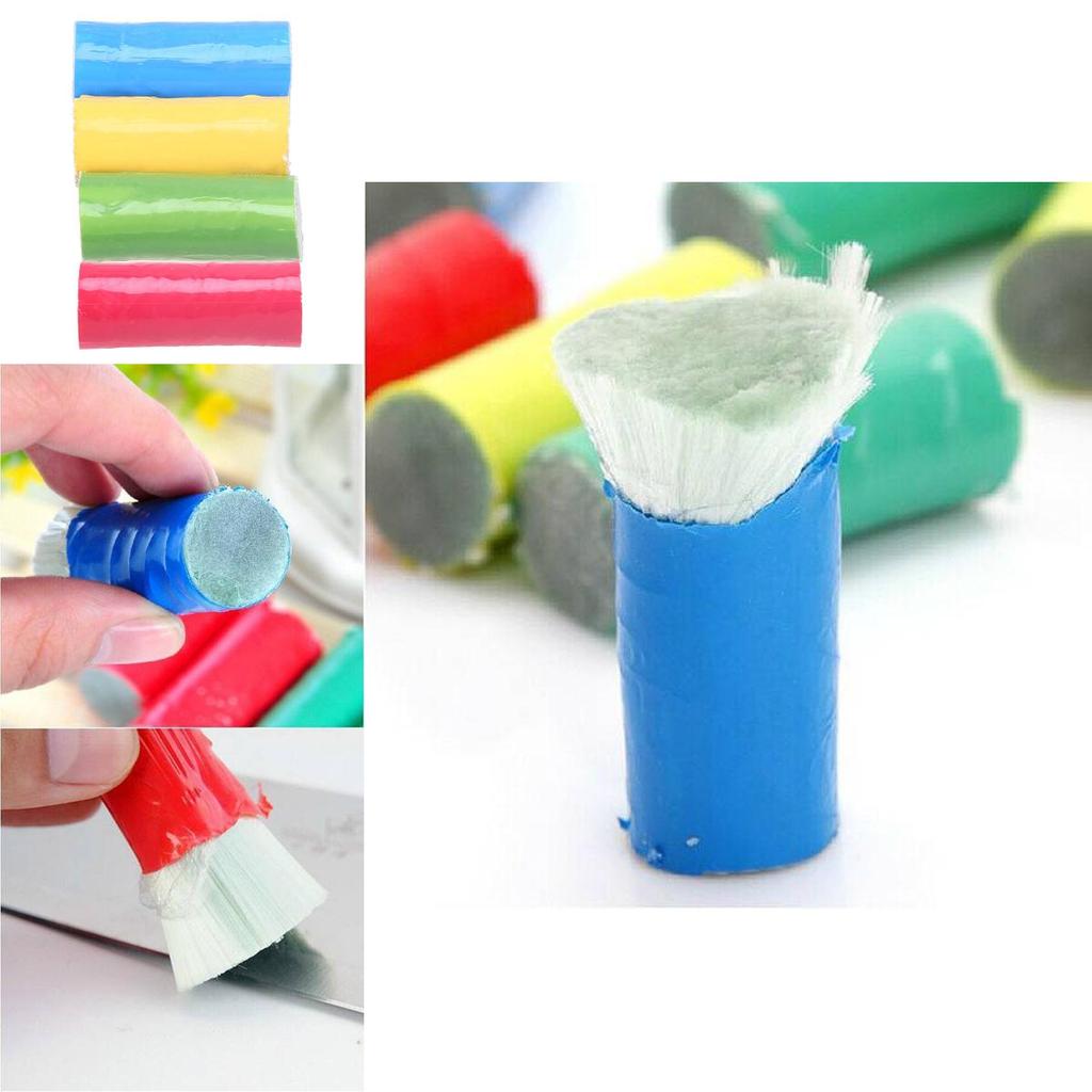 Premium Quality 2pcs Stainless Steel Rust Remover Cleaning Wash Brush Set For Kitchen Use