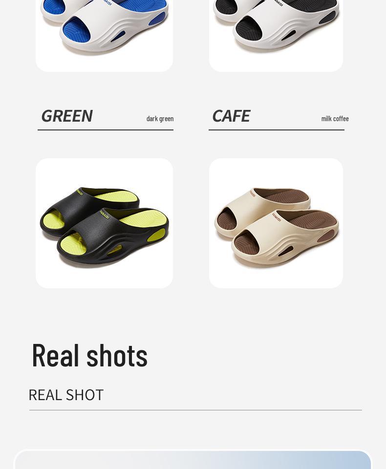 2025 Męskie Antypoślizgowe Kapcie Domowe/Zewnętrzne: Styl letni, gotowy do kąpieli, uniseks i na każdą porę roku