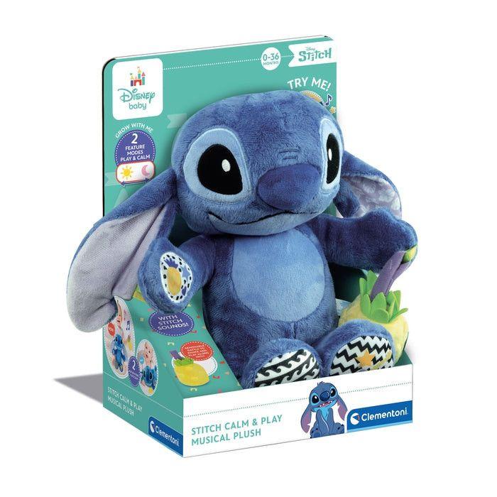 Peluche - Clementoni - Disney Stitch - Douce - Mixte - 0 Mois Et Plus