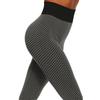 Leggings de Fitness extensibles taille haute pour femmes, pantalons de Yoga avec impression de treillis