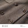 ELLE Women's 100% Wool Long Winter Coat