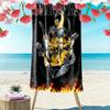 Scorpions Band Print Beach Towel, Large Soft Quick Dry Towel for Beach Camping Swimming