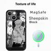 Kento Nanami cool man fashion design Phone Case For iPhone 16 15 14 13 12 11 Plus Pro Max  High-end Luxury Magsafe Sheepskin