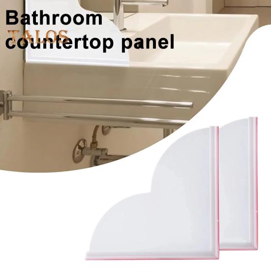 1/2 szt. Osłona przeciwbryzgowa prysznicowa z antypoślizgową silikonową podstawą wodoodporna samoprzylepna łazienka umywalka zlew wanna narożna akrylowa osłona przeciwbryzgowa prysznic