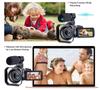 4K 48MP HD Digital Camera with Touchscreen & Microphone
