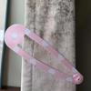 Funny Extra-large Hair Clips Strawberry Pattern 3D Printed Creative Side Clip Polka Dot Kawaii Style Curtain Clip