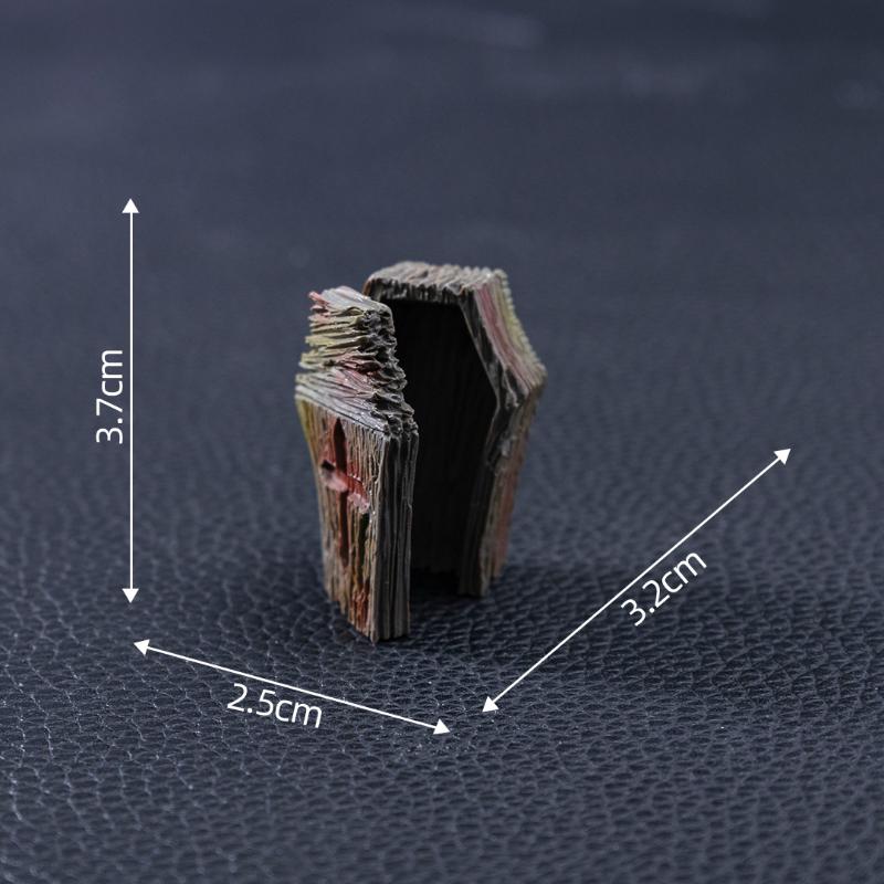 Halloween Scary Ghost Ornament Mini Resin Bone Skull Coffin Chair Statue for Holiday Party Tabletop Decor