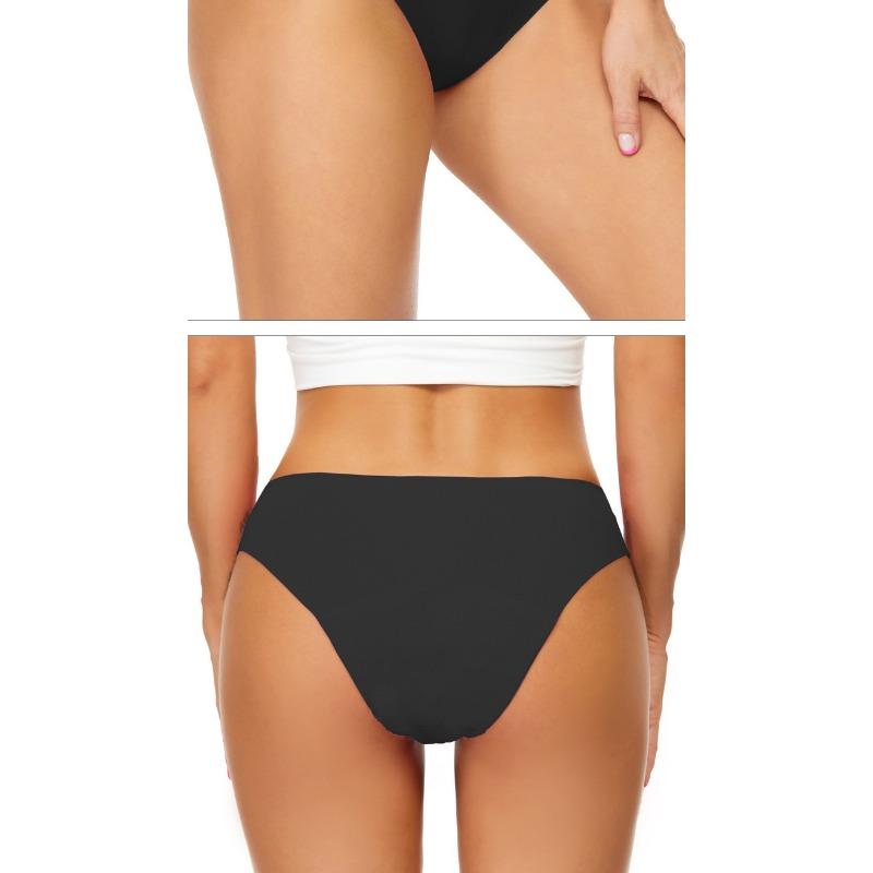 Women Seamless Four Layer Absorbent Crotch Leakproof Period Swim Pants