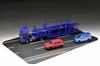 TOMYTEC The Trailer Collection Trecole Nullbiltransportsett A Diorama-rekvisitter