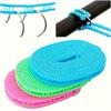 Portable clothesline, upgraded and thickened clothesline, anti slip and windproof clothesline, camping clothesline hanging rope