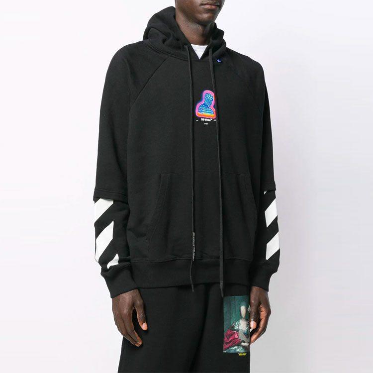 OFF WHITE Thermo Man Hoodie OMBB051E19E300061088