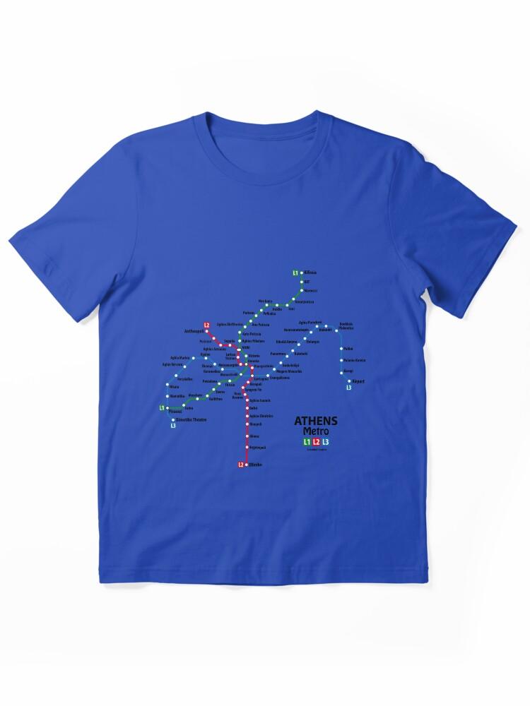 Metro ATHENS Metro Network Essential T-Shirt