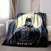 1pc Batman Flannel Throw Blanket - HD Printed Lightweight Soft Warm All-Season Blanket for Sofa, Bed, Travel, Camping 064