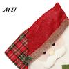 Decorative Chair Slipcovers for Hotels Christmas Dining Cover, Washable Seat Protector, Santa Snowman Covers Leisure Chairs Deer Slipcover Home