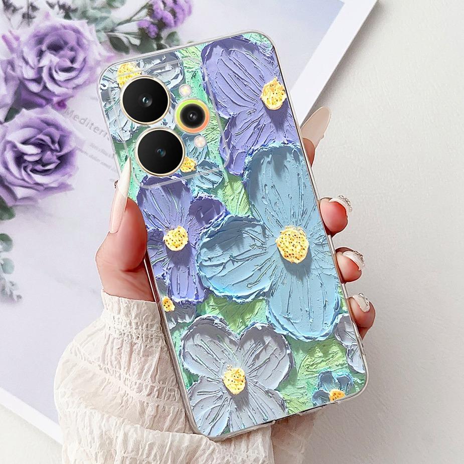 For Realme 15 Case Realme15 Pro RMX5101 Luxury Fashion Painted Cover Soft Slim Phone Case For Realme 15 Pro 5G Back Cover Bumper