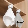 2Pc Punch Free Towel Plug Holder Bathroom Organizer Rack Towels Storage Wash Cloth Clip Bathroom Accessories Kitchen Accessories