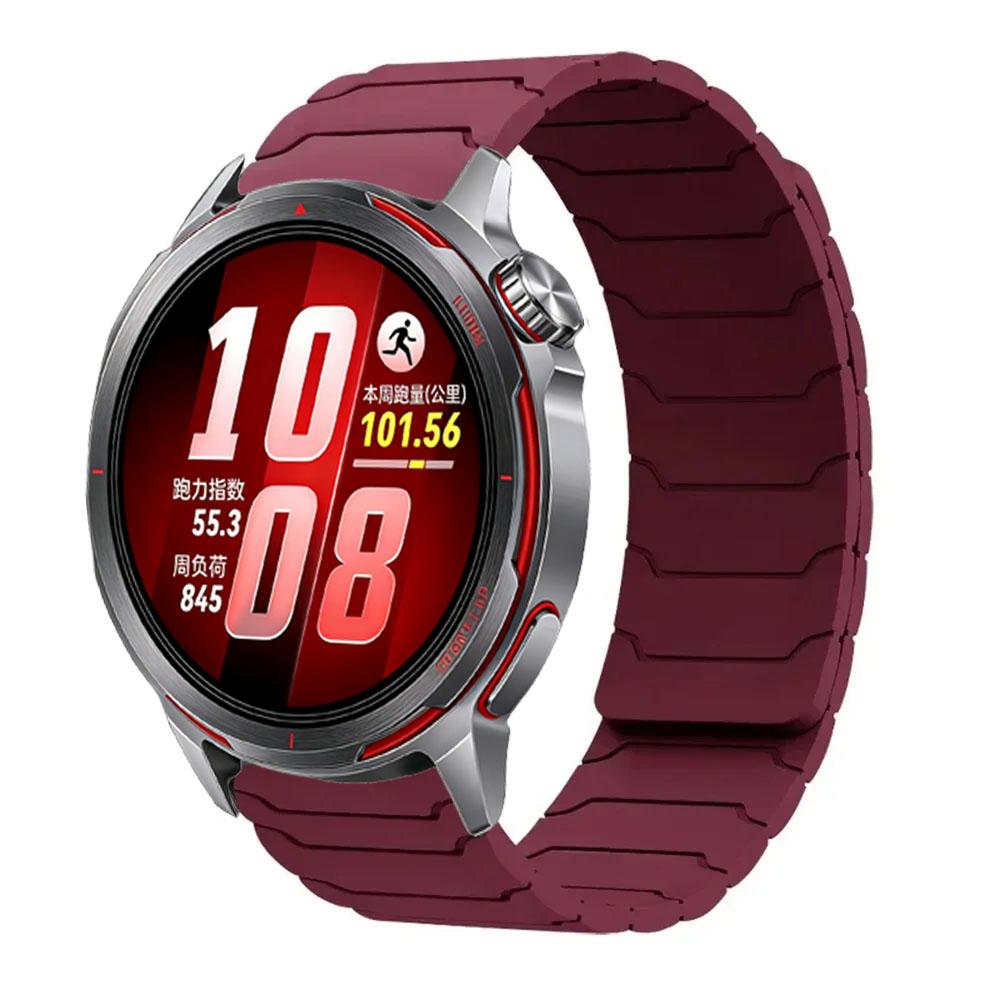 20mm 22mm Silicone Band for Huawei Watch GT Runner 2 Ultimate 2 GT6-5-4-3-2 46mm Magnetic Bracelet Amazfit Bip Max Balance 3 2