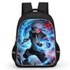 Dual Zipper Pockets, NARUTO Design Suitable For Boys&Girls, Durable 16-inch Lightweight Kids Cartoon Student Backpack Age 5-10.