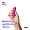 Zig Soft touch strong rotor made of soft silicone Compact size [Dame]