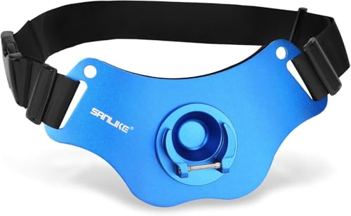

SANLIKE Fighting Belt for Sea Fishing, Gimbal Belt, Rod Holder, Waistband, Aluminum Alloy, Lightweight, Adjustable Belt, Blue