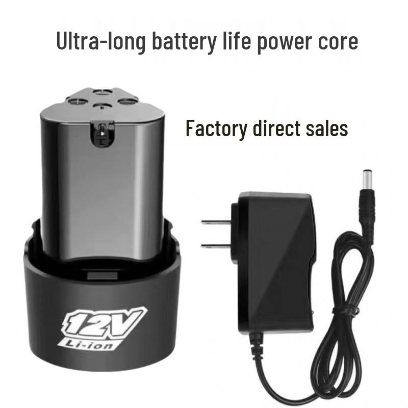 12V Lithium-Ionen-Handbohrmaschine mit Universal-Ladegerät, Modell B
