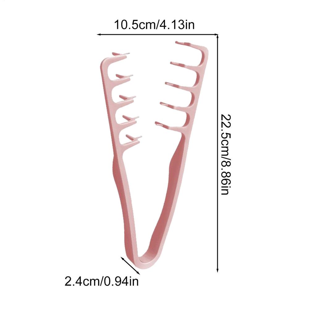 Haarkämme zum Stylen Entwirren Wurzeln Volumen Werkzeug Volumengebender Breitzahn-Stylingkamm für Friseurbedarf Zuhause Wohnheim Reise