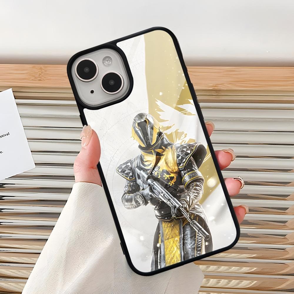 Game D-Destiny Phone Case For Iphone 15 Pro Max 14 12 11 13 Mini 16 8 7 Plus X Xs XR PC+TPU Back Cover