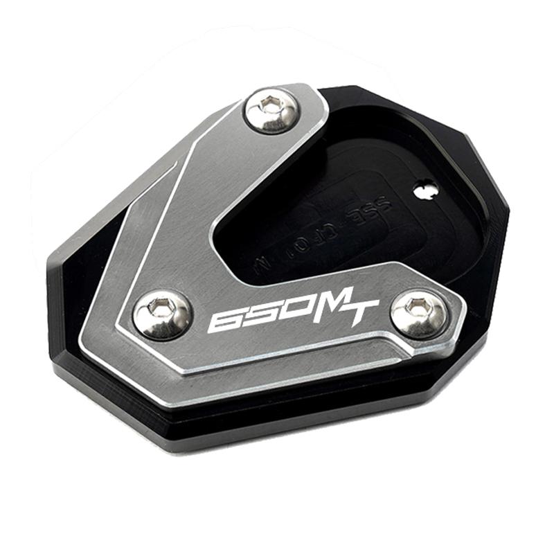 Motorcycle Kickstand Enlarger Foot Side Stand Extension Pad For CFMOTO 650MT 650 MT CF 650 TR-G 650TR-G Accessories