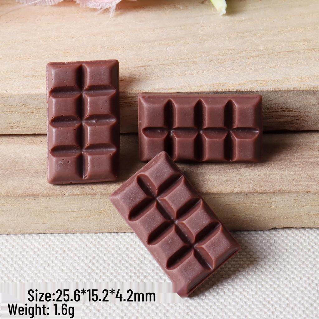 Handmade Resin Mini Food Hair Clips: Cookie & Bread Designs