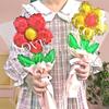 Muttertag DIY Blumenstrauß-Set mit Luftballons – Geschenkset für Kinder zum Basteln & Schenken an Mama oder Lehrer (Ideal für die Schule