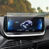 Tempered glass screen protective film For Peugeot 208 E208   7inch or 10.1 inchcar gps navigation  interior accessories