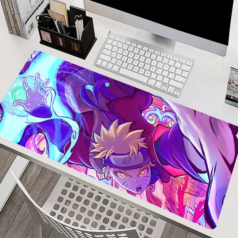 Mouse Pad PC Accessories Keyboard Pad Office Desk Mat Anti Slip Mousepad Rubber Tablet Pad Gaming HD Naruto Uzumaki Extended Pad