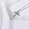 Korean Style 100 Languages 'I Love You' Cross Projection Necklace