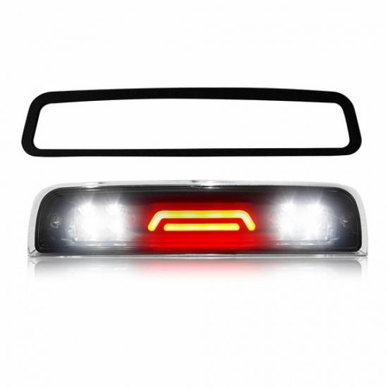 Clear LED 3rd Tail Lights Brake Lamps For 2010-2018 Dodge Ram 1500 2500 3500 US