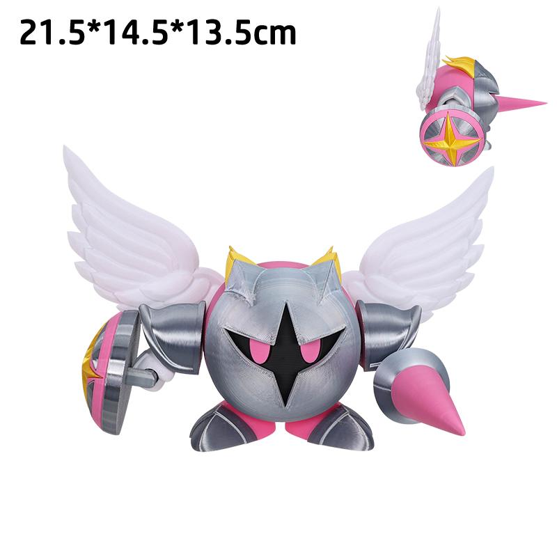 3D Geprinte Kirby Actiefiguren Meta Knight Galaxia Galacta Knight Morpho Knight Beweegbare Gewrichten Karaktermodellen Doe-het-zelf Speelgoed Cadeaus