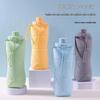 Thickened Silicone Collapsible Water Bottle for Outdoor Sports, Portable, Foldable, and Retractable Design