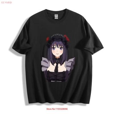 My Dress Up Darling Marin Gothic T Shirt Anime Girl Maid Design  Vintage Washed Soft Top For Everyday Wear Versatile Breathable