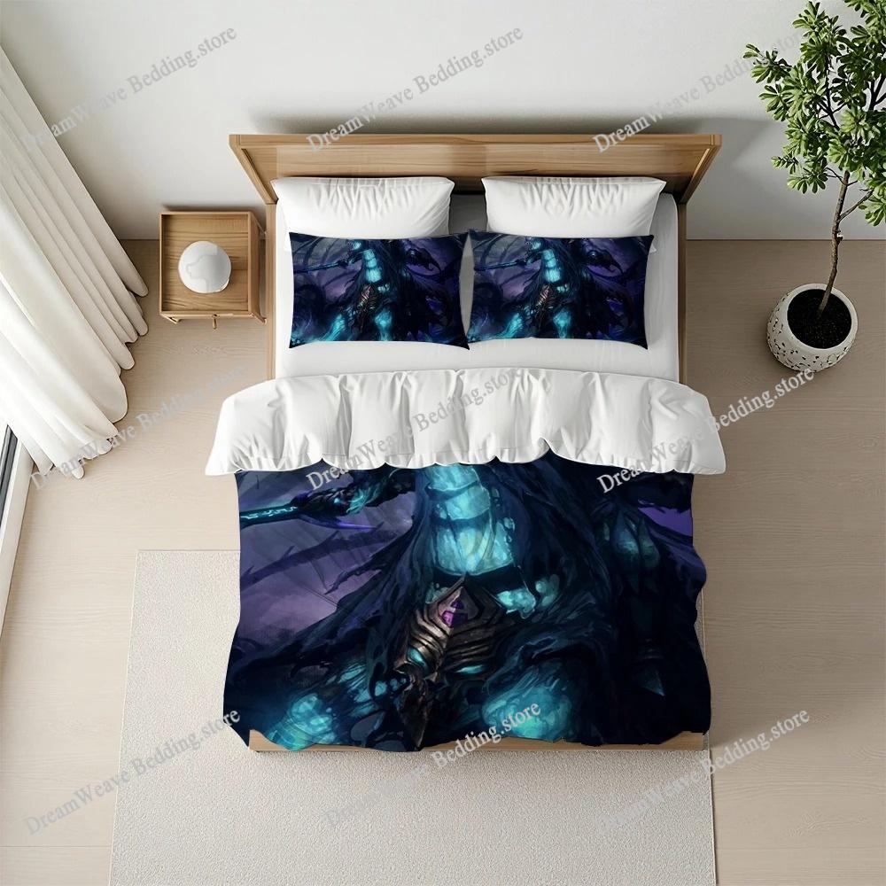 D-Dota 2 Spiel Bettwäsche Set Heimstil Bettwäsche Weiche Waschbaumwolle Bett Studentenschlafsaal Geschenk