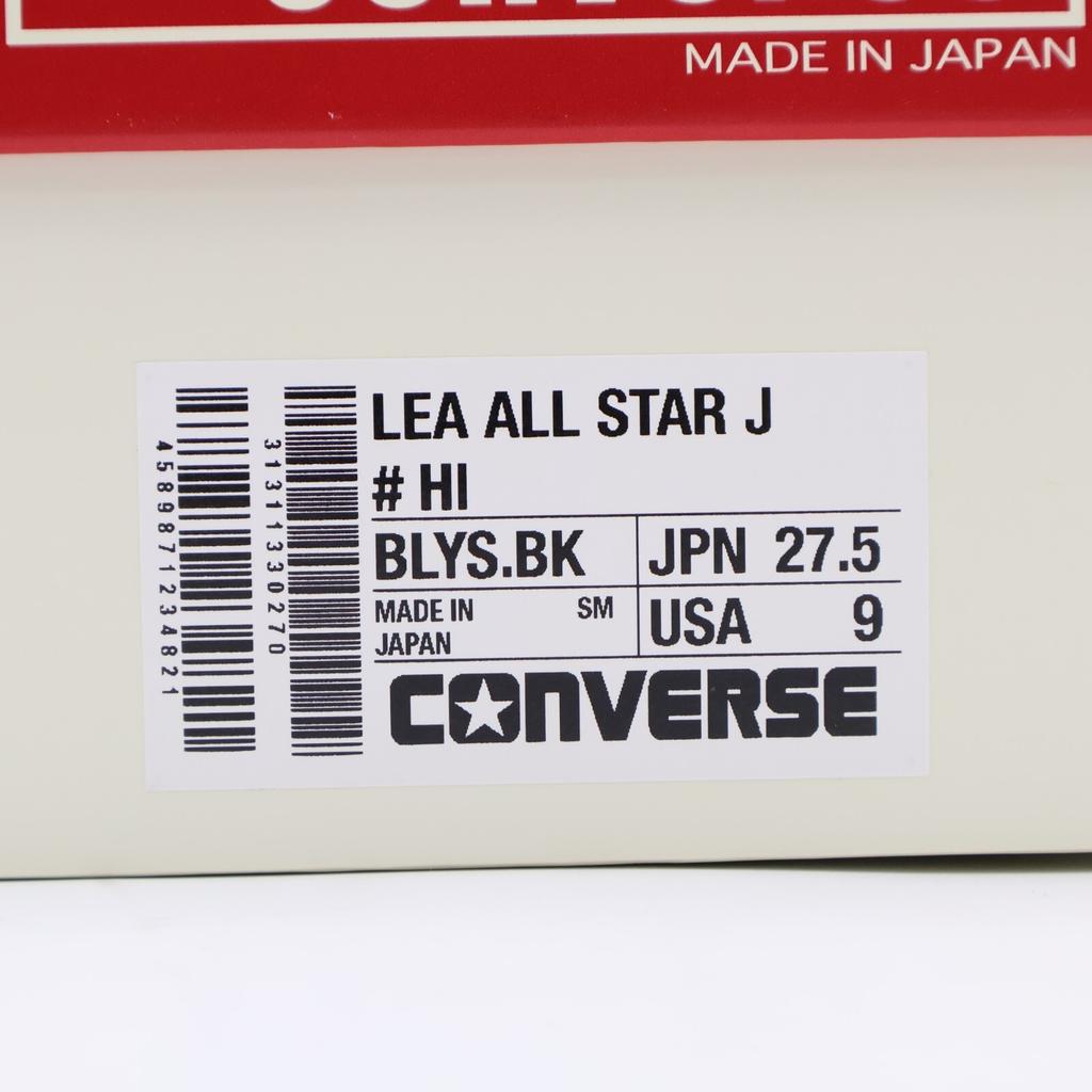 31311330 BILLY Converse Bőr All Star J Hi Fekete (Férfiak)
