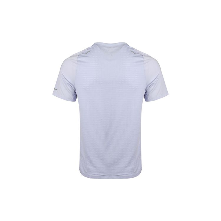 Nike Rise 365 SS GX Reflective Print Running T-Shirt Men Tops Purple CU7877-057
