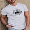 Summer Unisexs 100 Cotton Casual Loose Large Compass Pattern Printed Sports Comfortable Round Neck Short Sleeve Tshirt Top