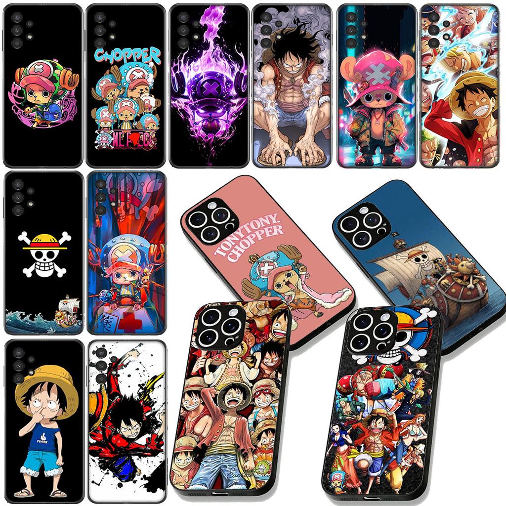 Tony One Luffy Pieces Tony Chopper Phone Cover for Apple iPhone 16 17 Air 14 15 Pro Max Plus 16+ 16E 14+ ProMax Protective Case