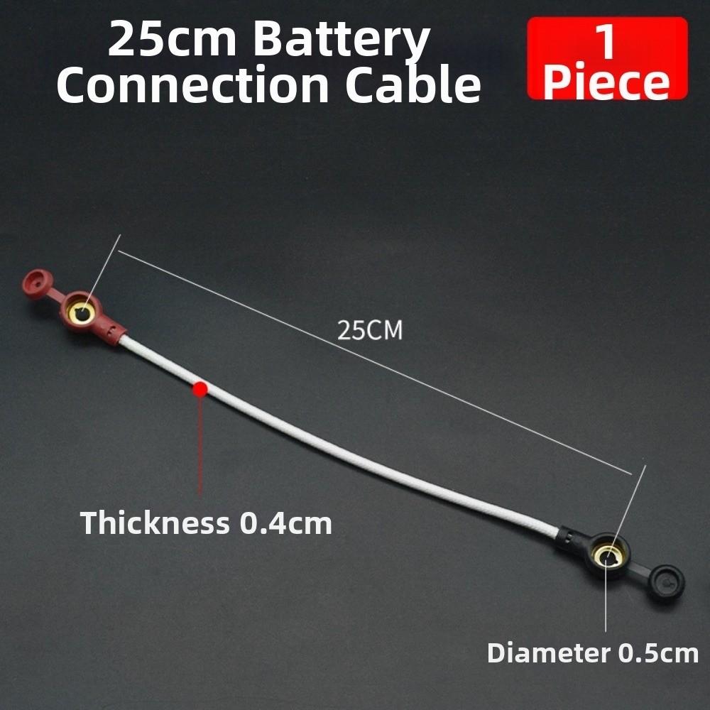Thickened 2.5 Square Electric Vehicle Connection Line  Electric Scooter Accessories 25cm black